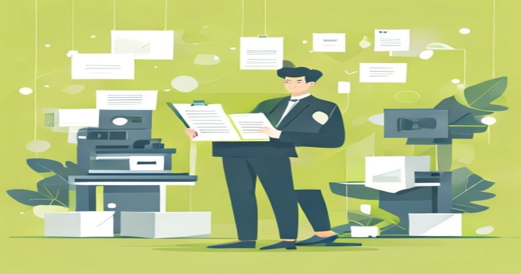 Ilustrasi checklist memilih vendor percetakan sebelum order massal