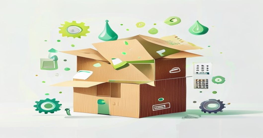 Ilustrasi kalkulasi HPP cetak box dengan komponen biaya produksi kemasan